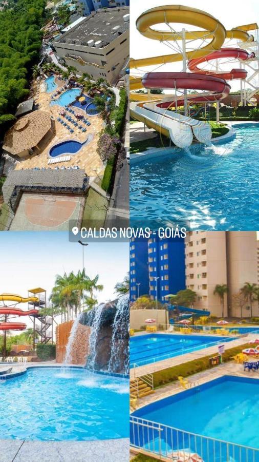 Hotel Golden Dolphin Resort - Flat No Decimo Andar Quarto Com Varanda Caldas Novas Buitenkant foto