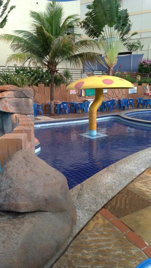 Hotel Golden Dolphin Resort - Flat No Decimo Andar Quarto Com Varanda Caldas Novas Buitenkant foto
